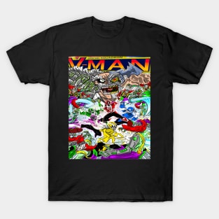 V-Man Vs Mockbots ! T-Shirt